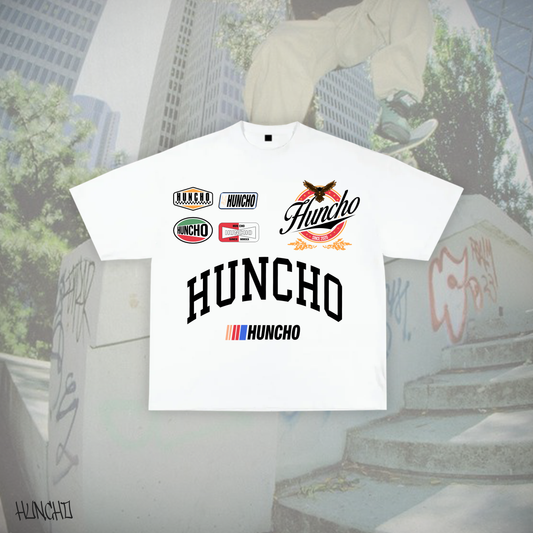 HUNCHO PATCH TEE WHITE