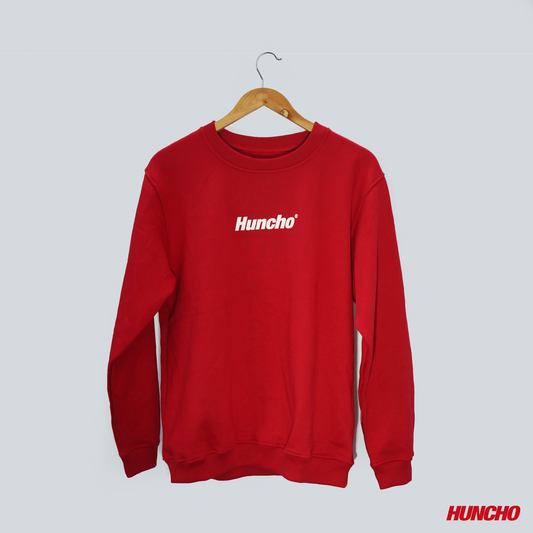 HUNCHO OG LOGO SWEATER RED