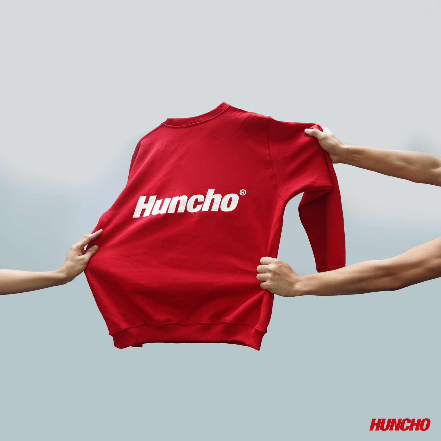 HUNCHO OG LOGO SWEATER RED