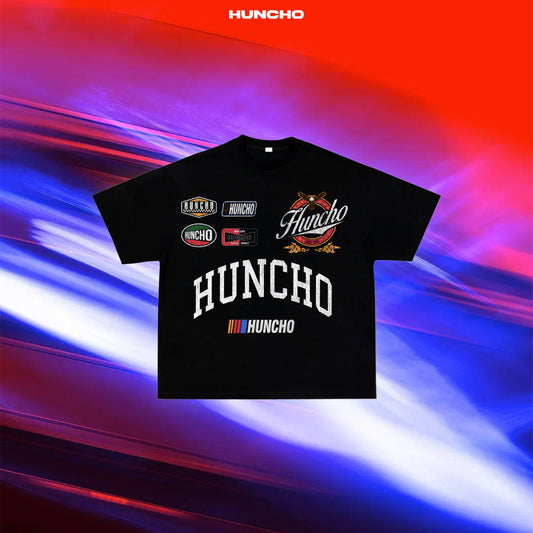 HUNCHO PATCH TEE BLACK